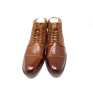 Kunsto Leather Brown Men Boots US Size 8